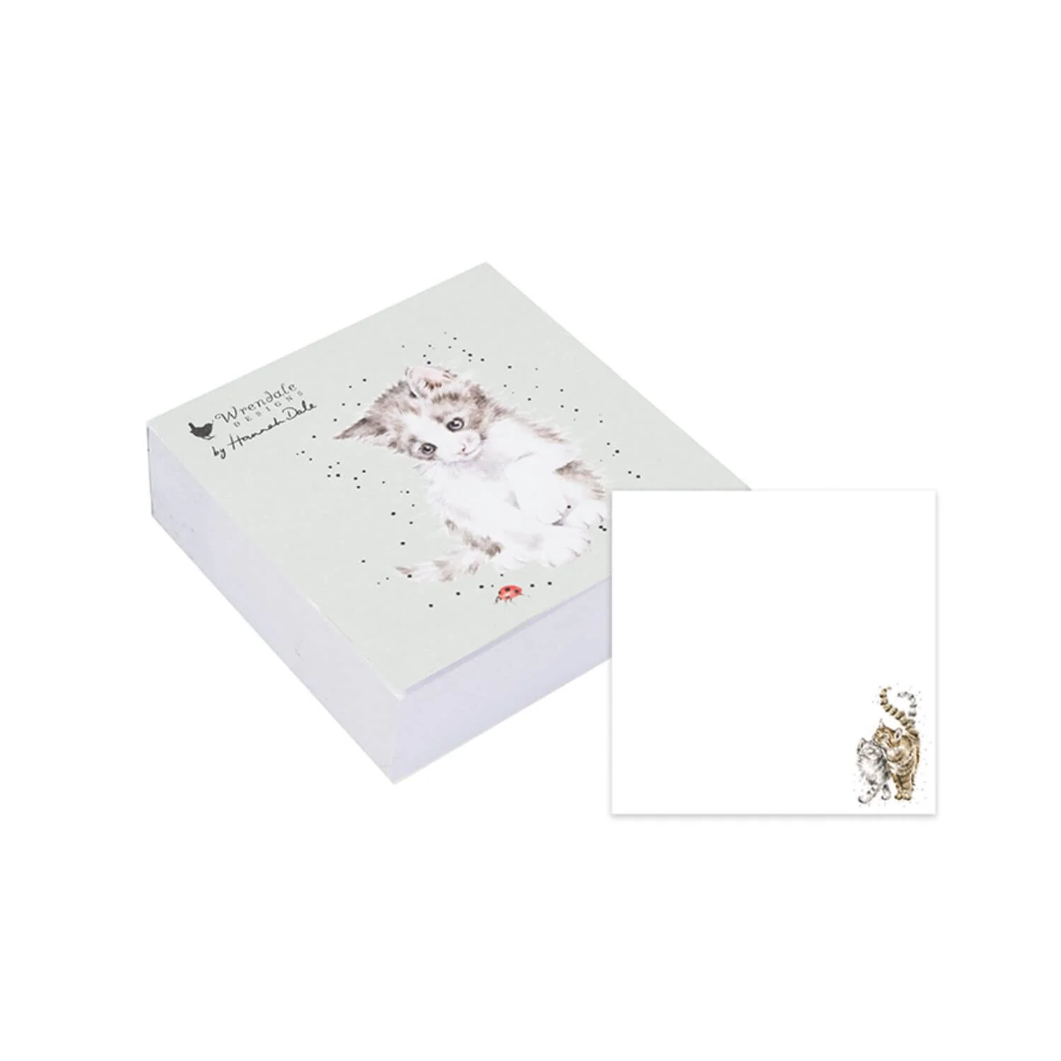 Wrendale Designs by Hannah Dale Sticky Notes - Ladybird - Cat - Image 3