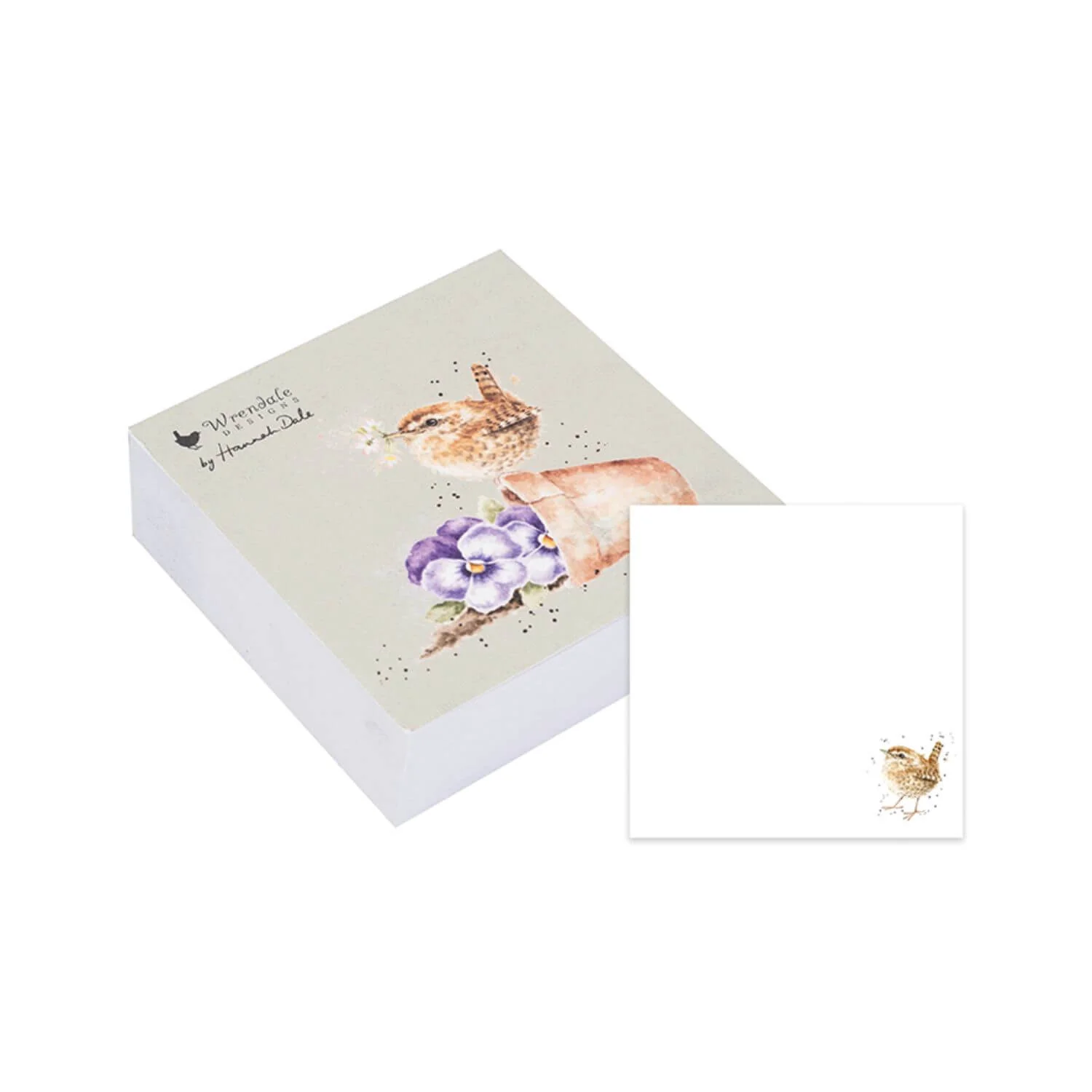 Wrendale Designs by Hannah Dale Sticky Notes - Pottering About - Wren - Image 3