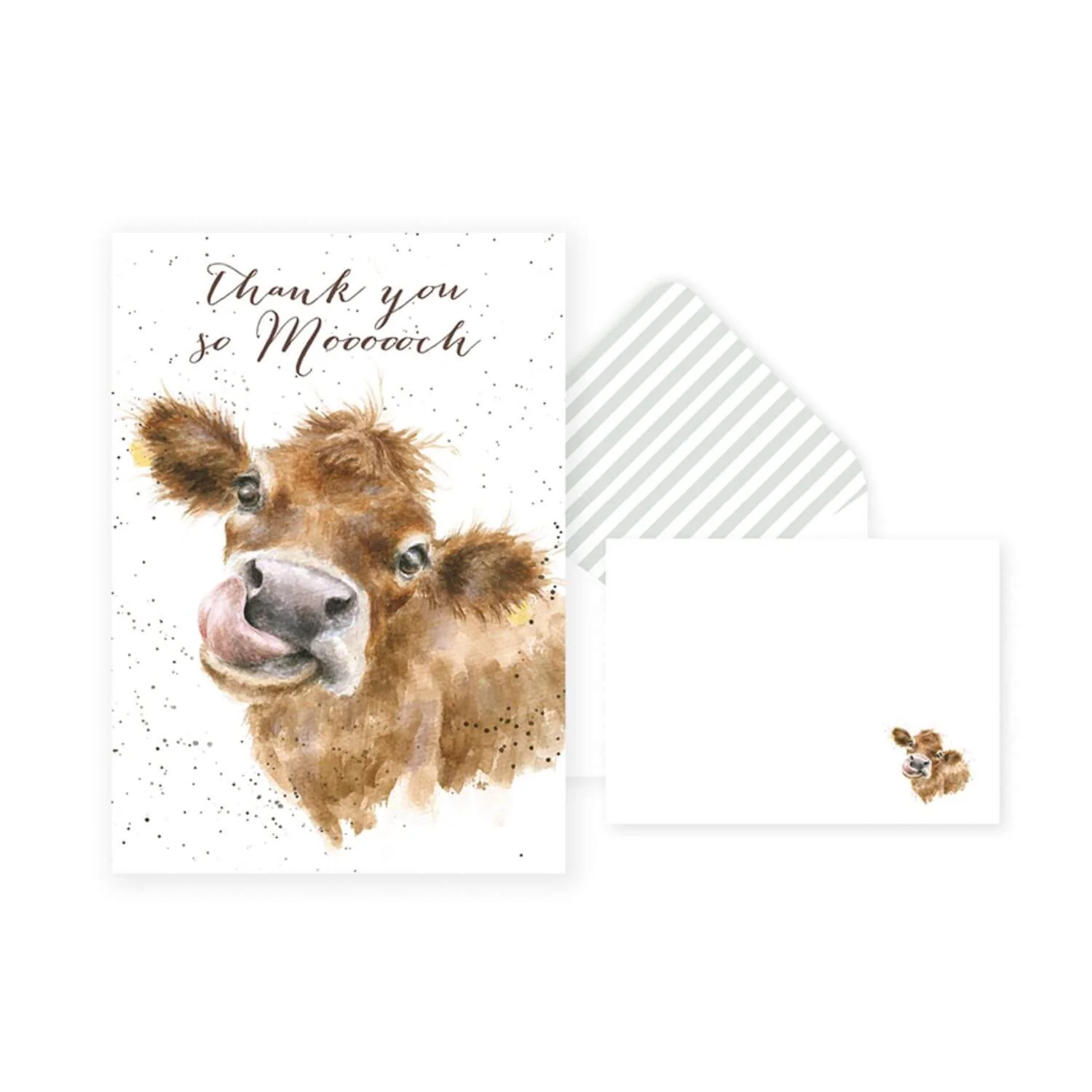 Wrendale Designs by Hannah Dale Thank You Pack - Moooo Cow - Image 2
