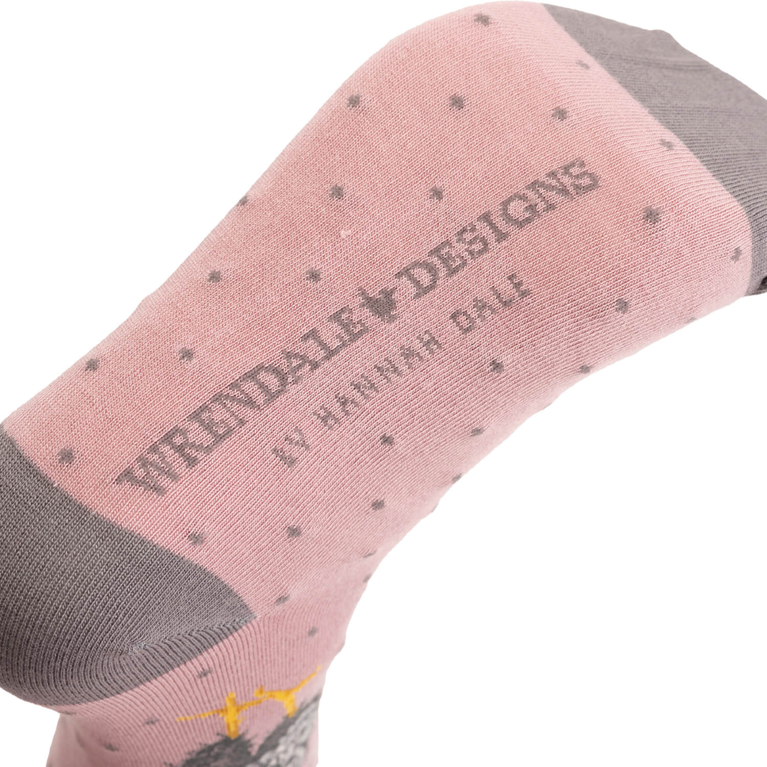 Wrendale Designs by Hannah Dale Womens Bamboo Socks - Curious Hen - Chicken - Image 7