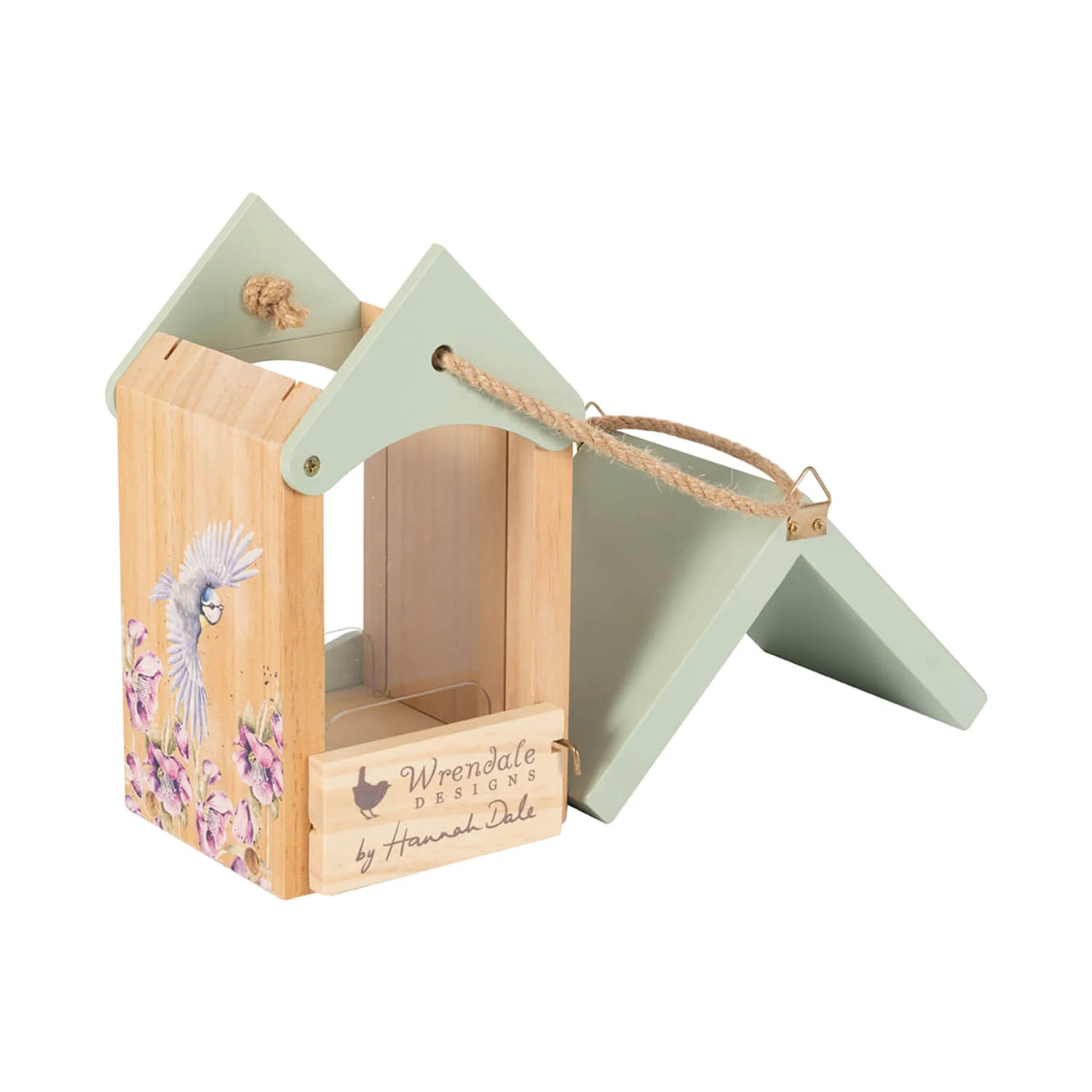 Wrendale Designs by Hannah Dale Wooden Bird Feeder - Image 3