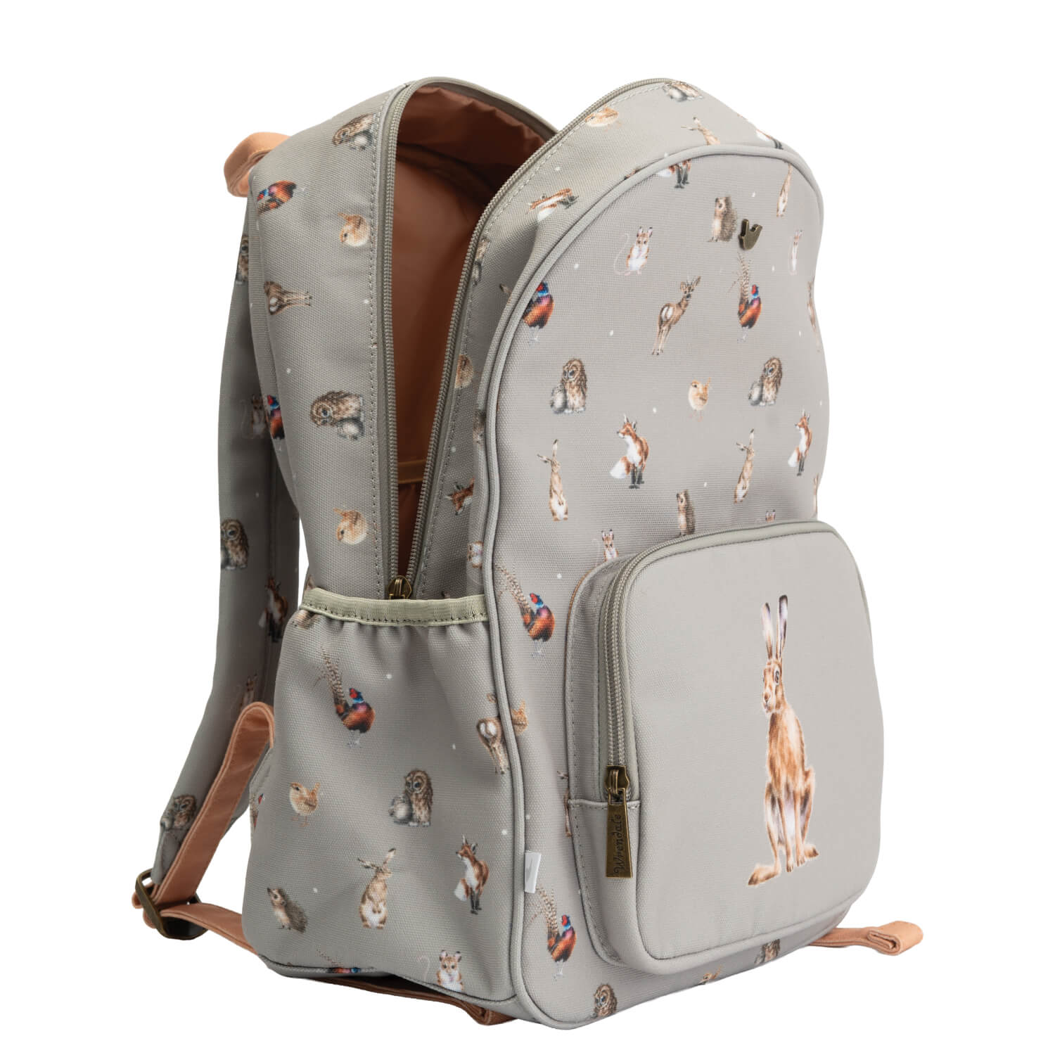 Wrendale Designs by Hannah Dale Woodlanders Rucksack - Woodland Animals - Image 2