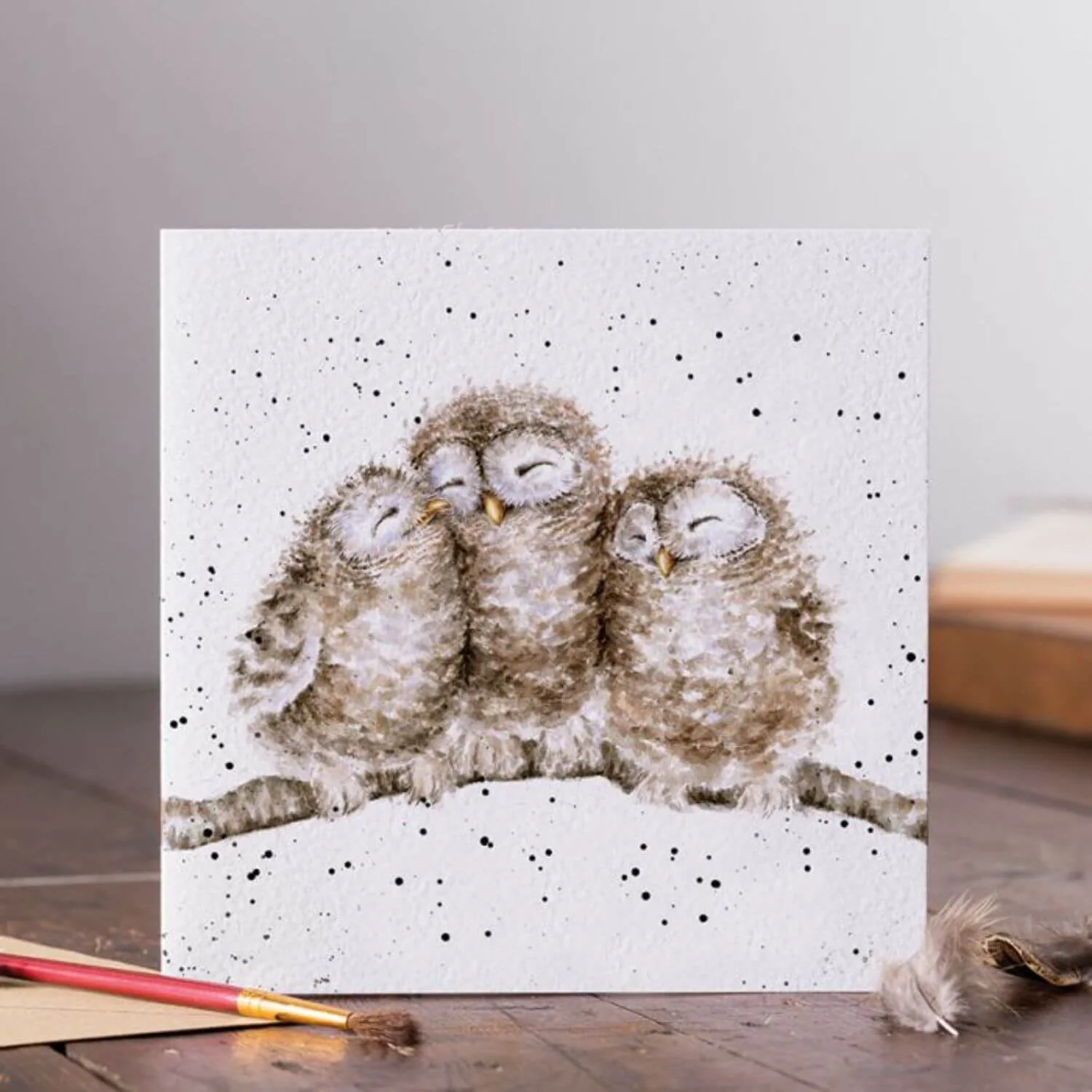 Wrendale Designs by Hannah Dale Card - Owl Together - Image 2