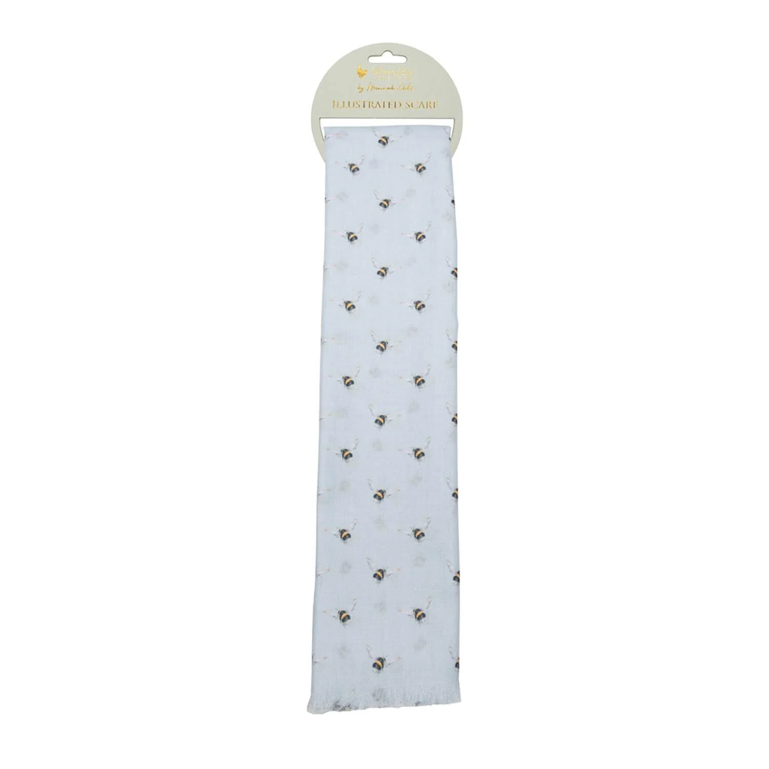 Wrendale Designs Everyday Scarf - Busy Bee - Image 2