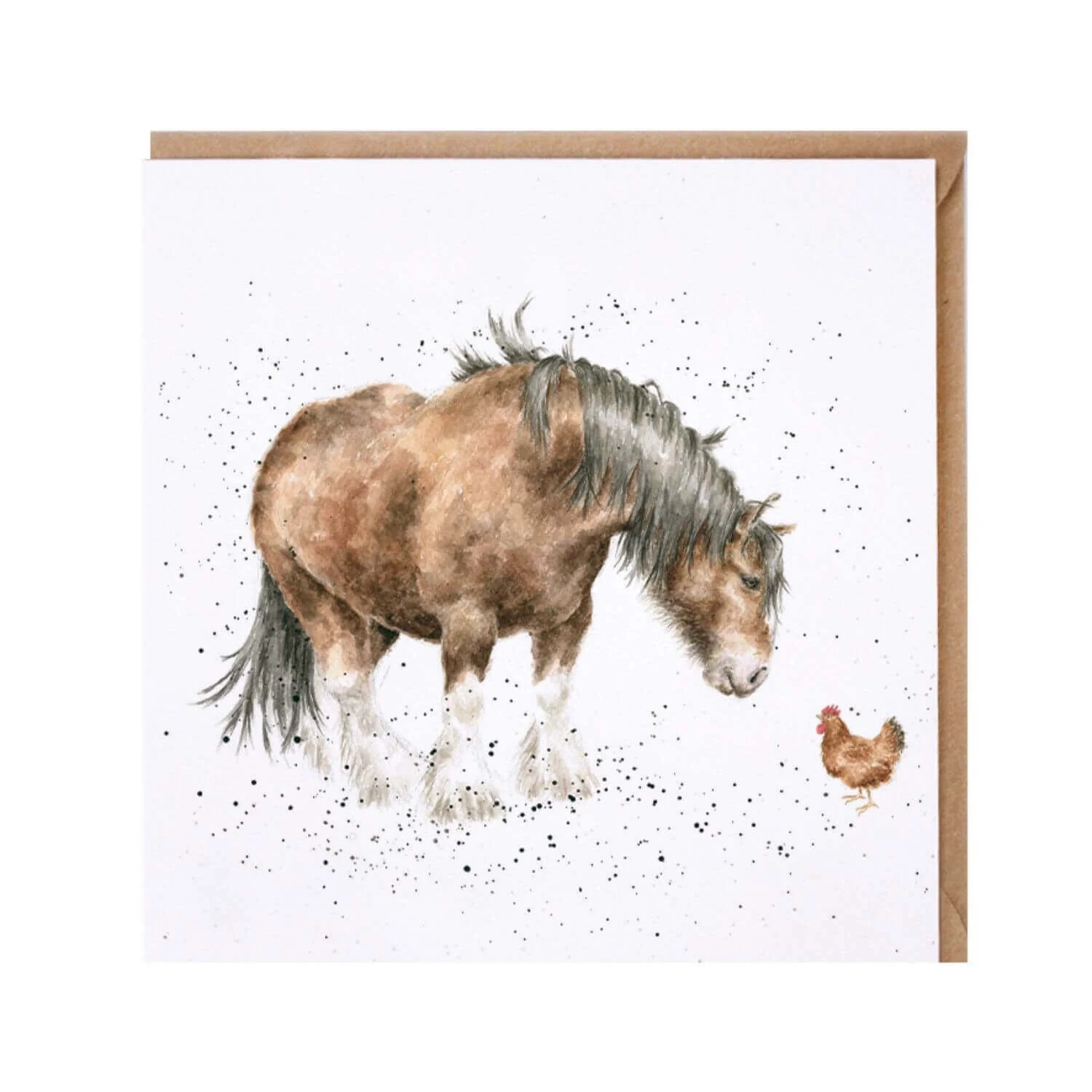 Wrendale Designs by Hannah Dale Card - Farmyard Friends