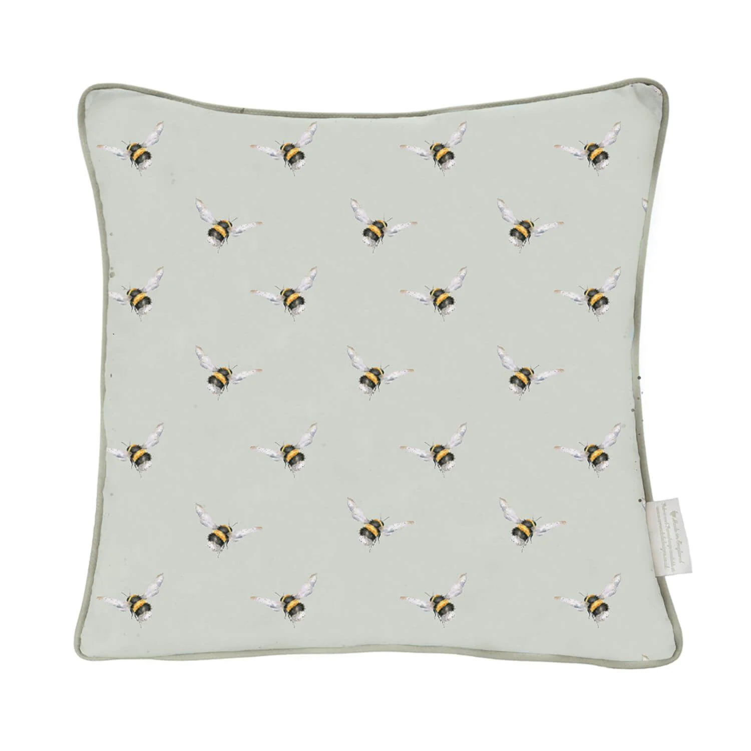 Wrendale Designs by Hannah Dale Cushion - Flight of the Bumblebee - Image 2