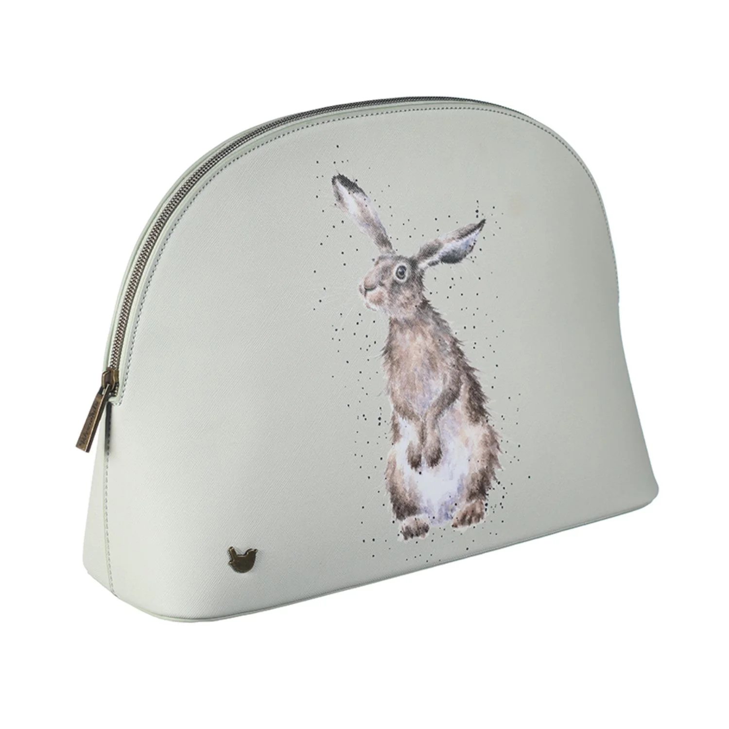 Wrendale Designs Large Cosmetic Bag - Hare and the Bee - Image 3