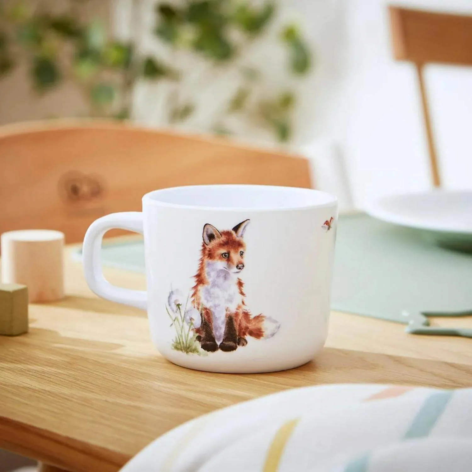 Wrendale Designs Little Wren 200ml Melamine Handled Cup - Image 4