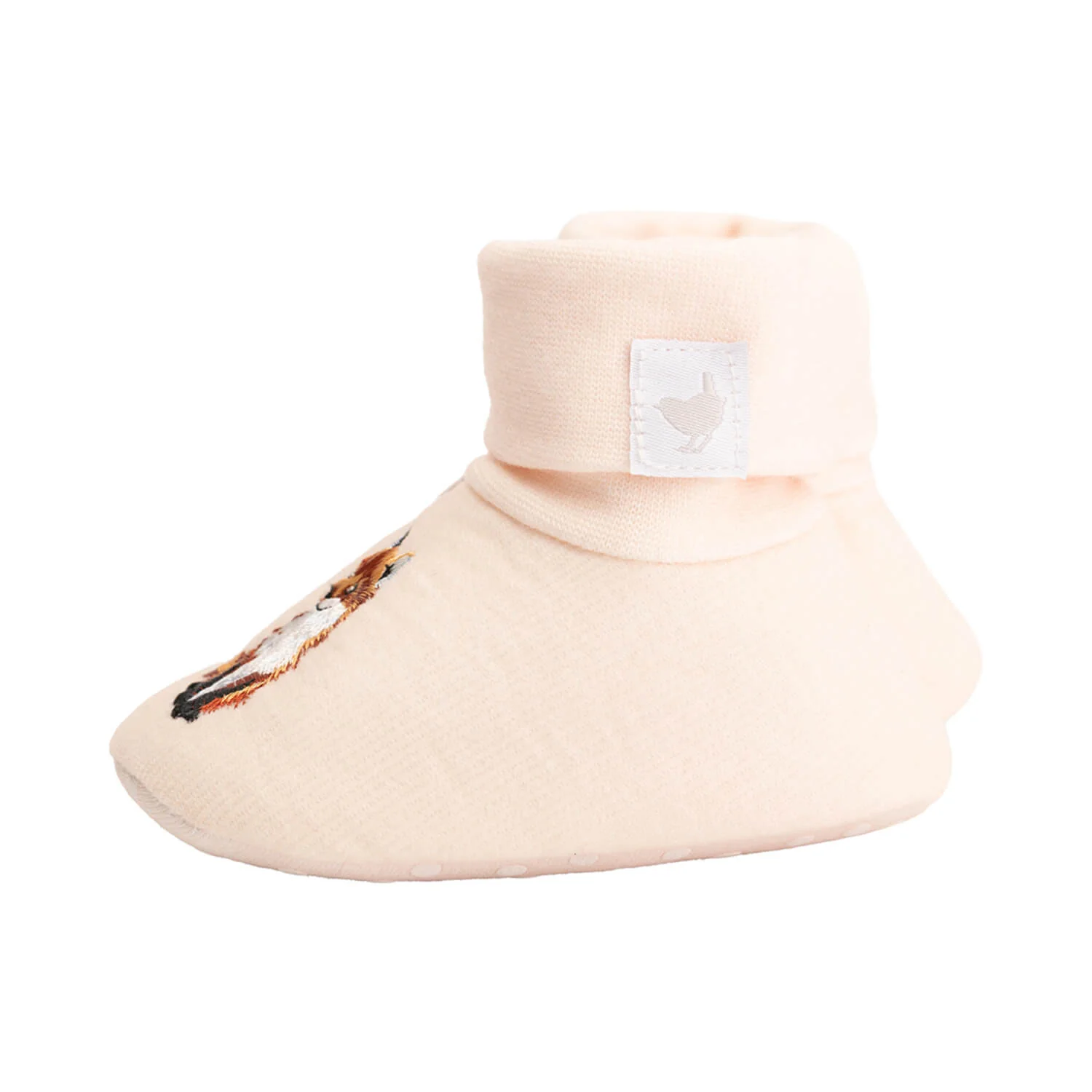 Wrendale Designs Little Wren Embroidered Baby Booties - Little Forest - Image 4