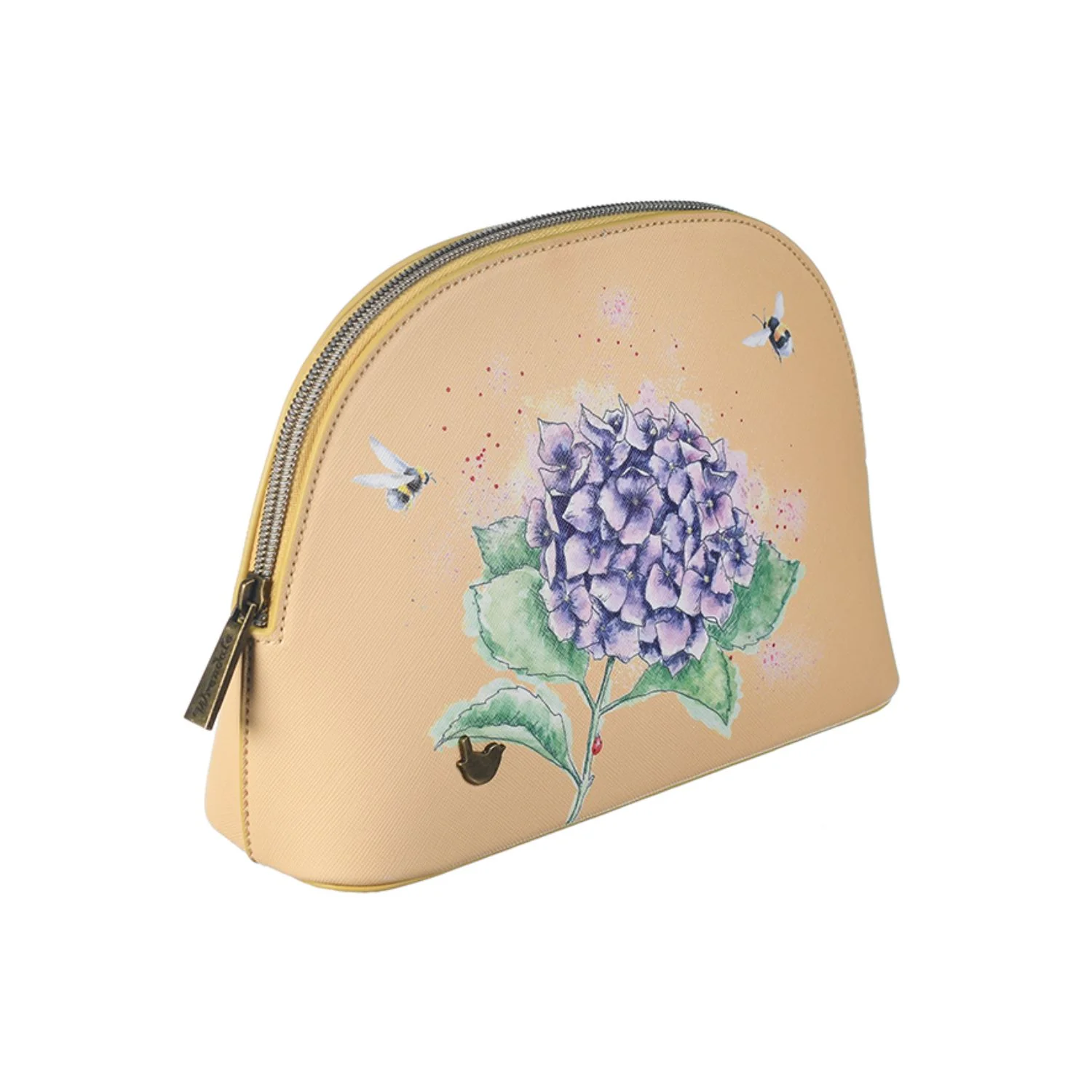 Wrendale Designs Medium Cosmetic Bag - Hydrangea - Image 2