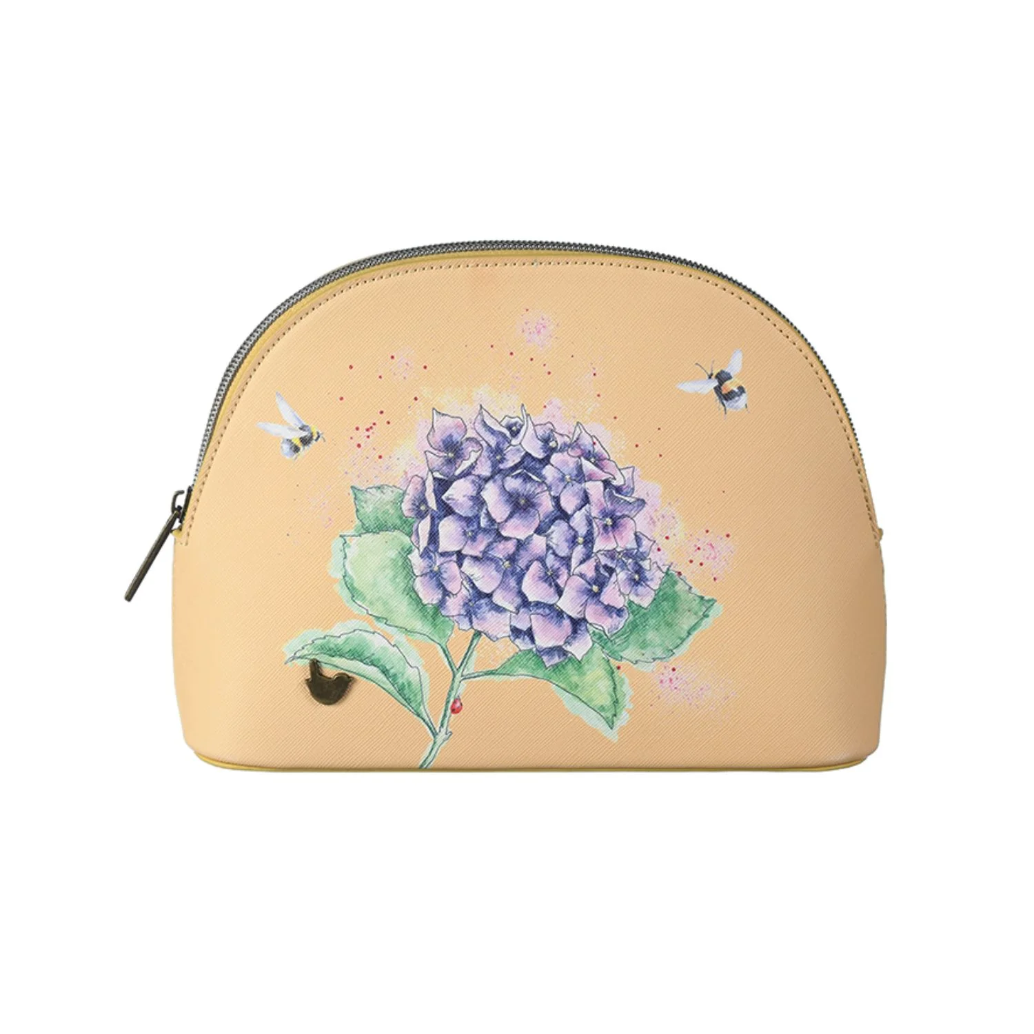 Wrendale Designs Medium Cosmetic Bag - Hydrangea - Image 3