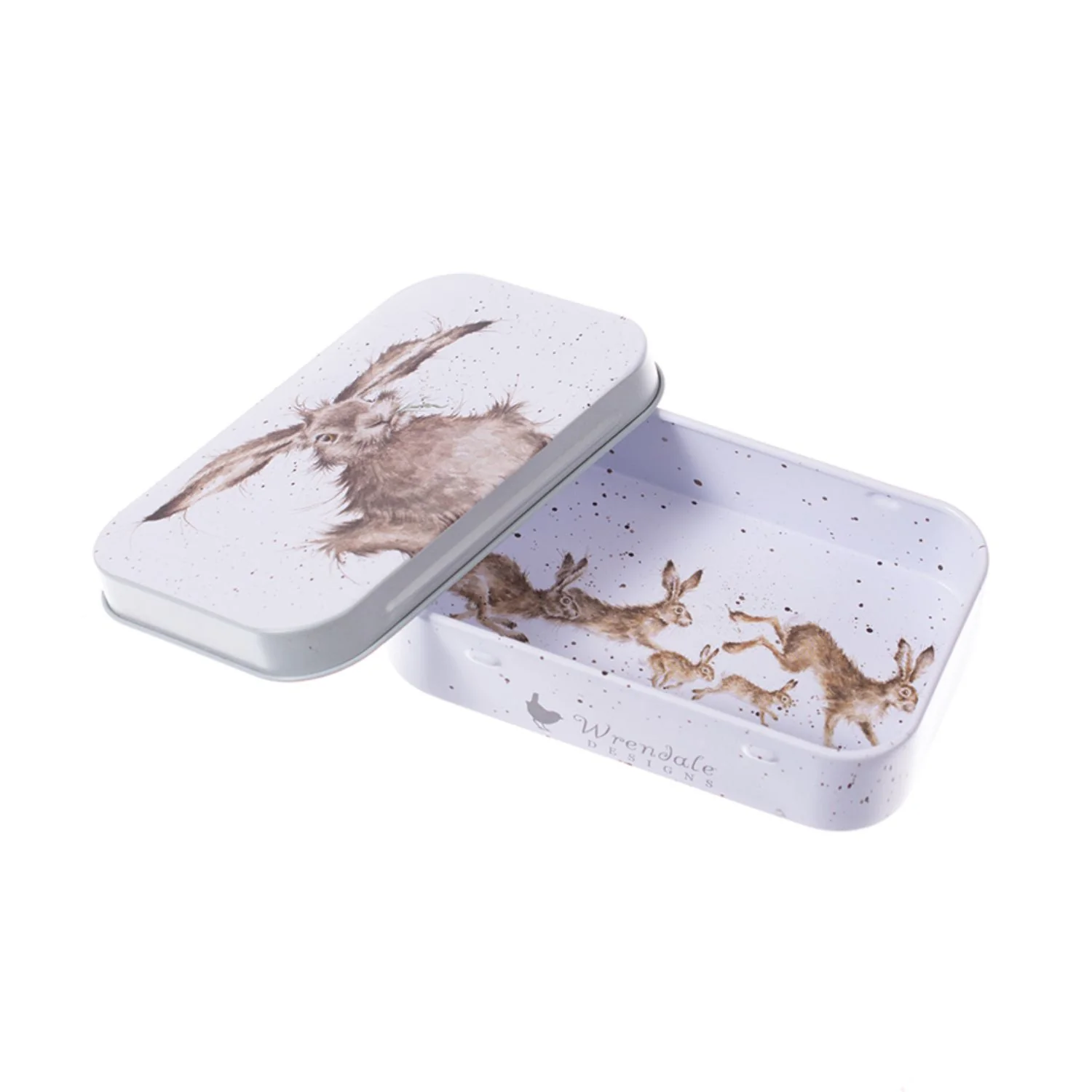 Wrendale Designs by Hannah Dale Mini Tin - Hare-Brained Hare - Image 2