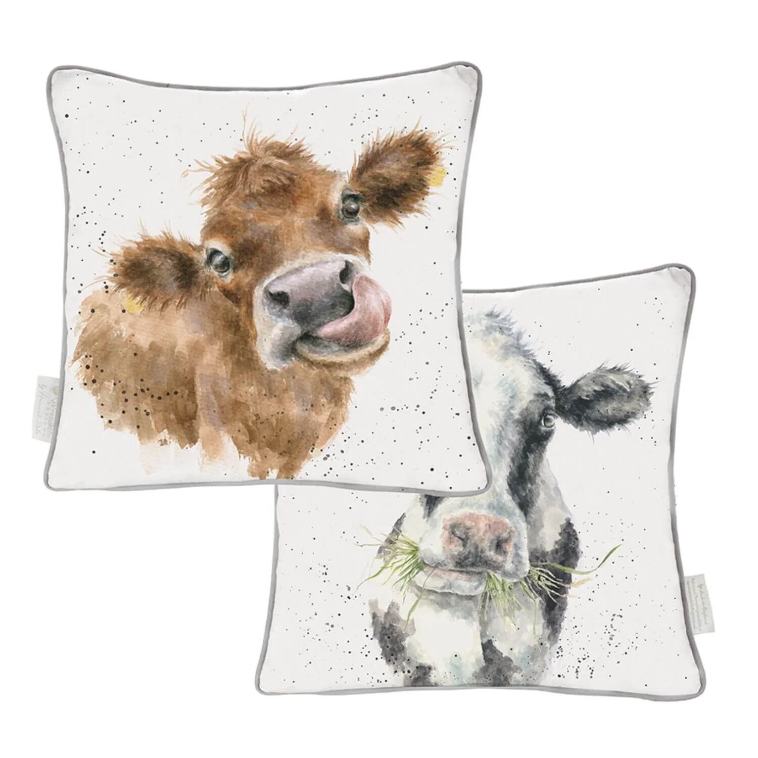 Wrendale Designs by Hannah Dale Statement Cushion - Mooo - Image 3