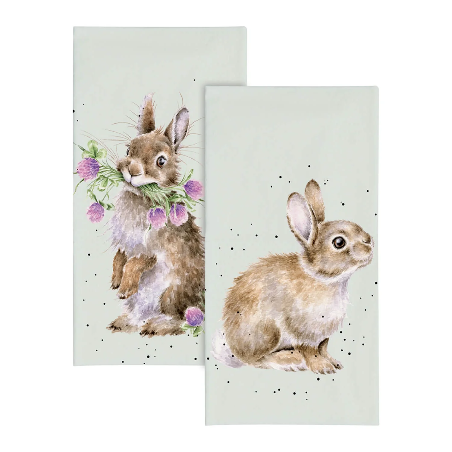Wrendale Designs Pocket Tissues - 'Head Clover Heels' Rabbit