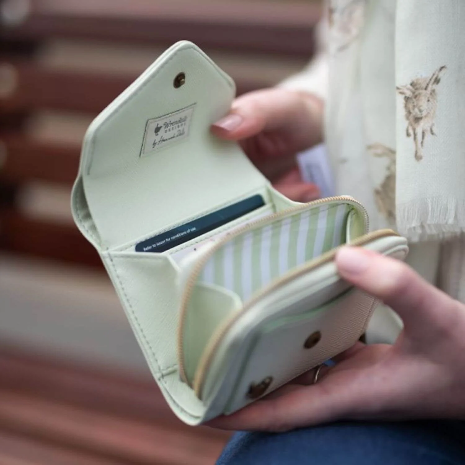 Wrendale Designs Small Purse - Hare Brained - Image 4