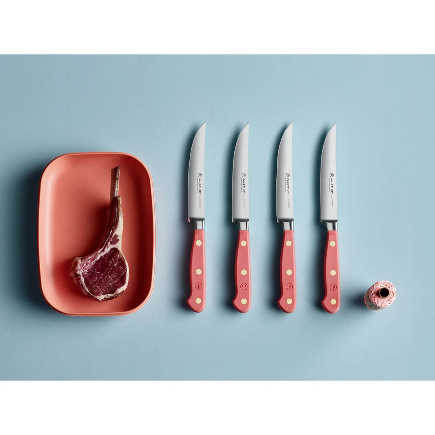 Wusthof Classic 20cm Chefs Knife - Coral Peach - Image 3