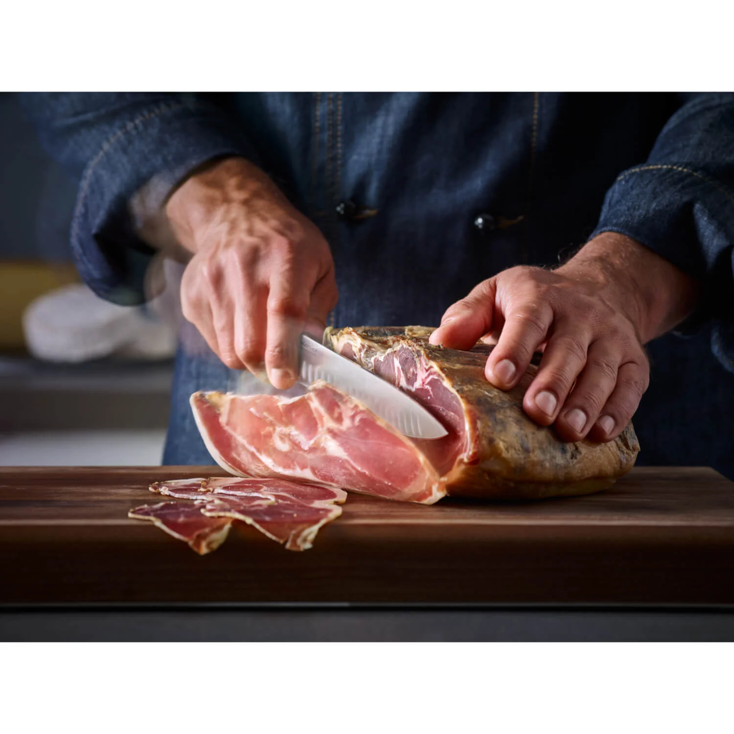 Wusthof Classic Ikon 16cm Chefs Knife - Black - Image 7
