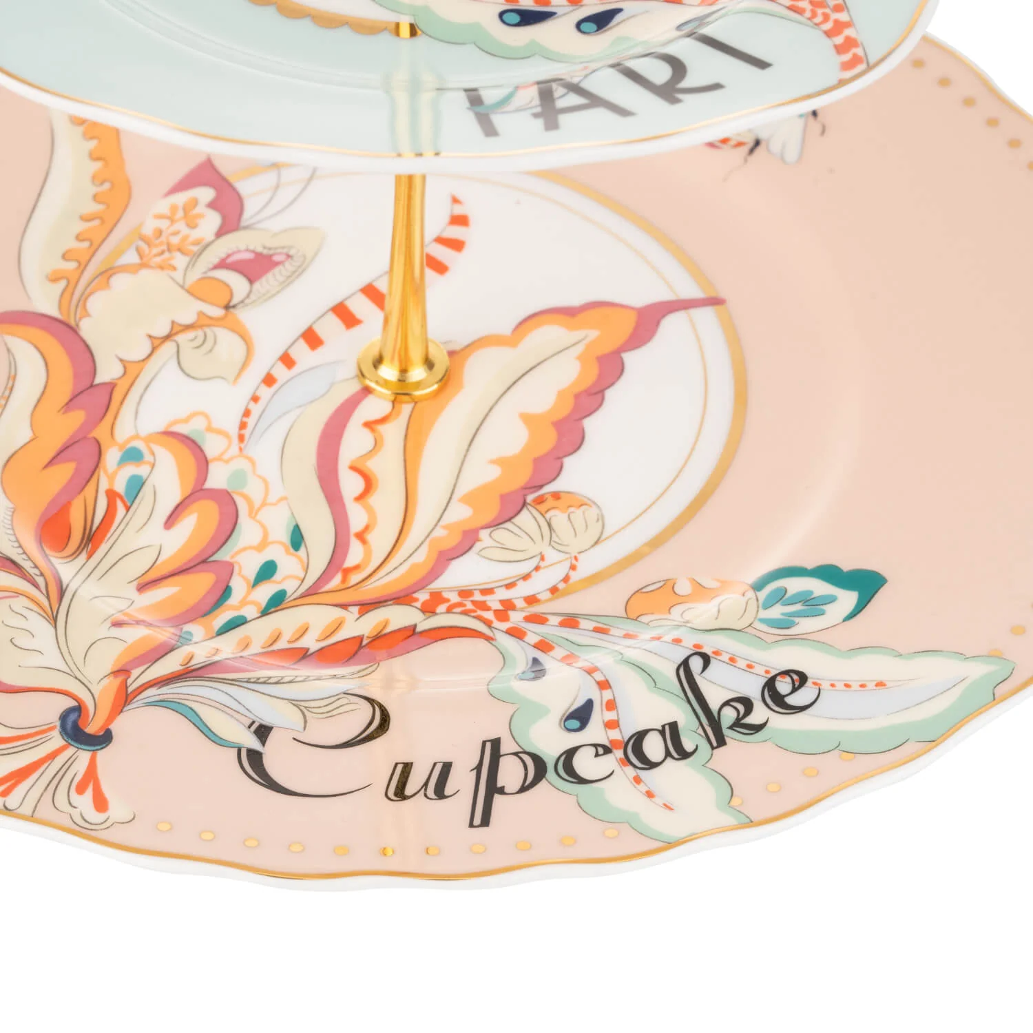 Yvonne Ellen 2-Tier Fine China Cake Stand - Floral - Image 5