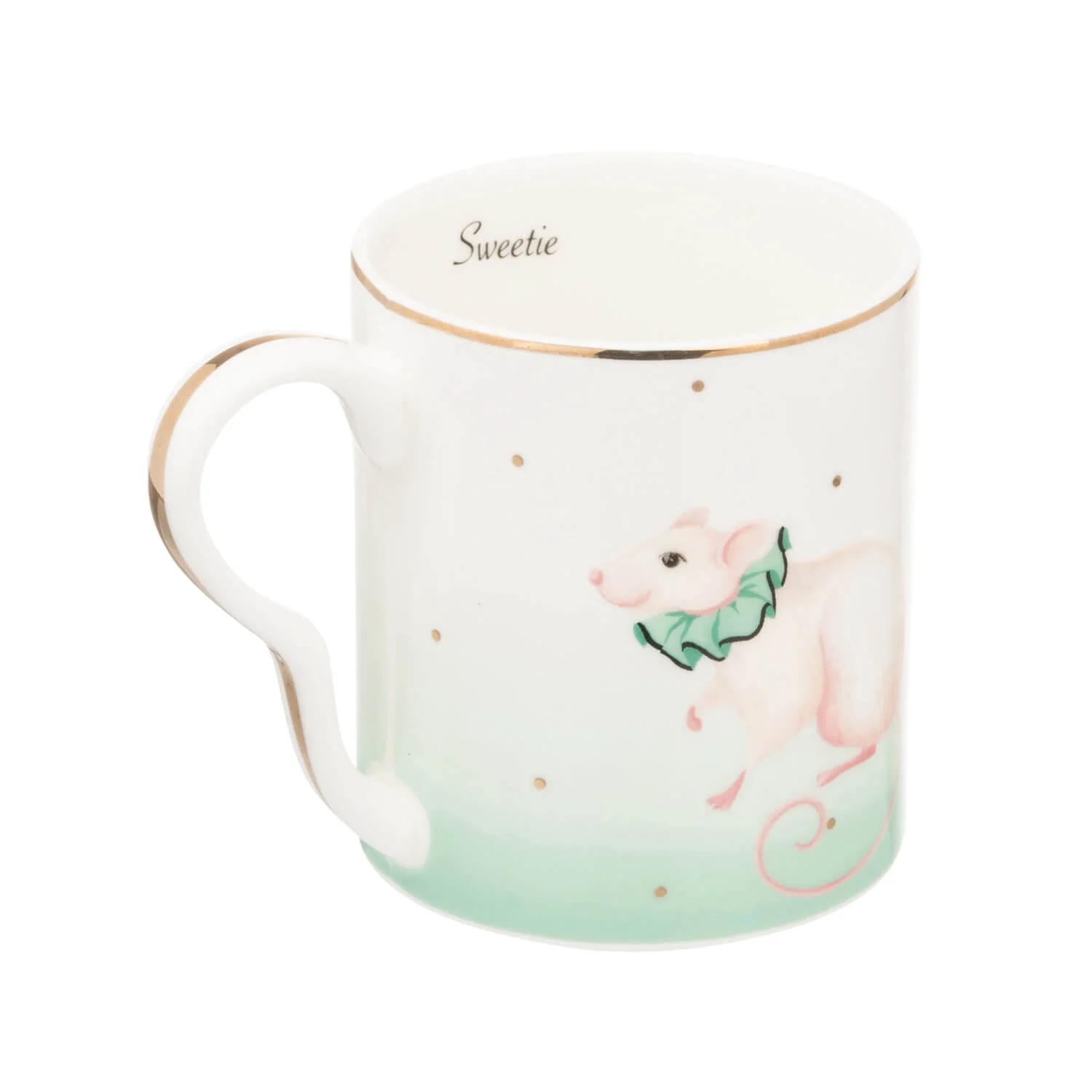Yvonne Ellen Bone China Small Mug - Mouse - Image 2