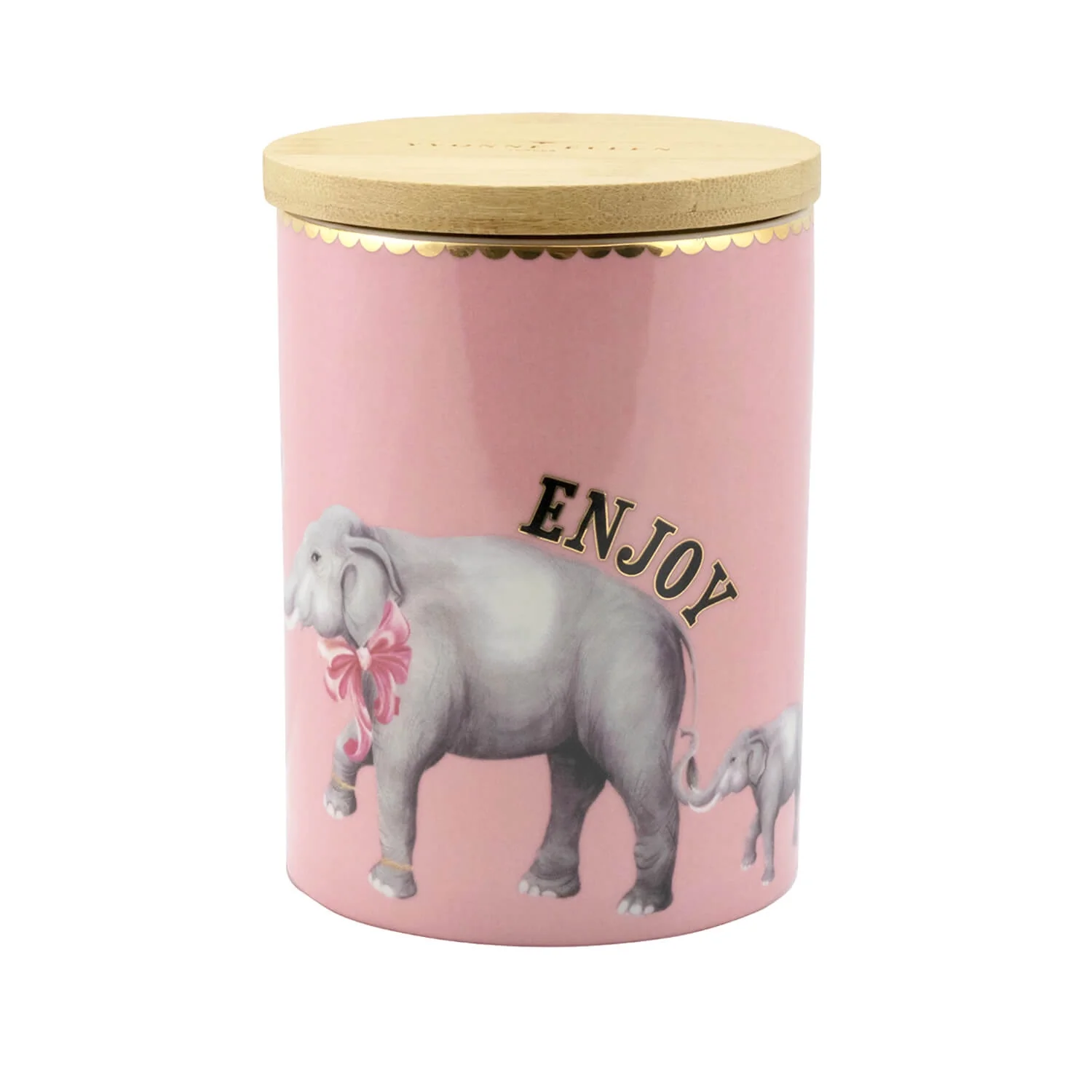 Yvonne Ellen Fine China Medium Storage Jar - Elephant