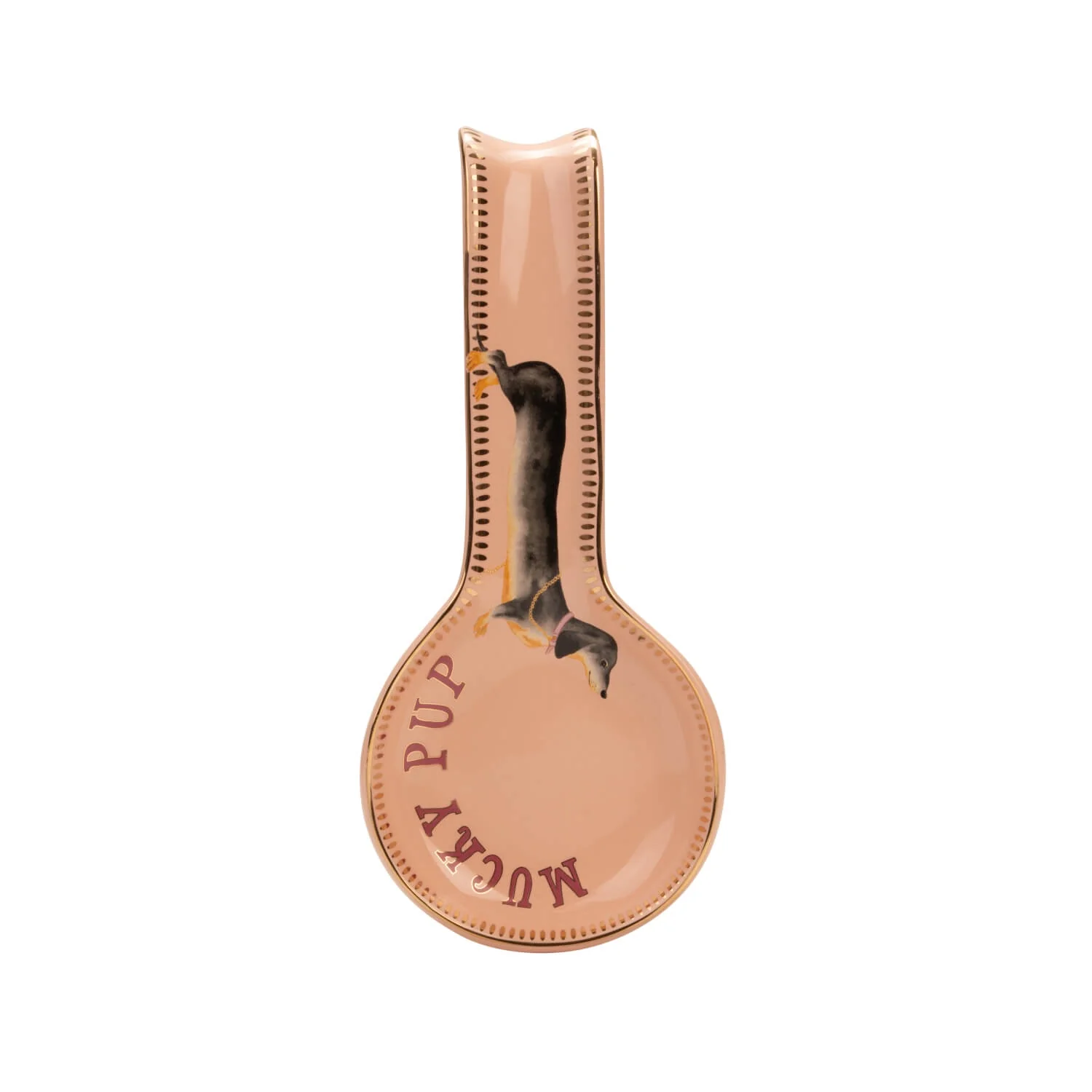 Yvonne Ellen Fine China Spoon Rest - Doggie