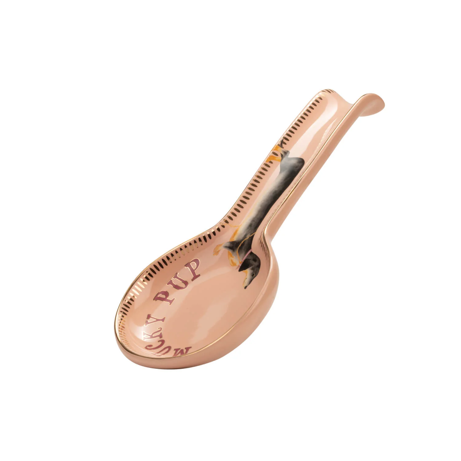 Yvonne Ellen Fine China Spoon Rest - Doggie - Image 3
