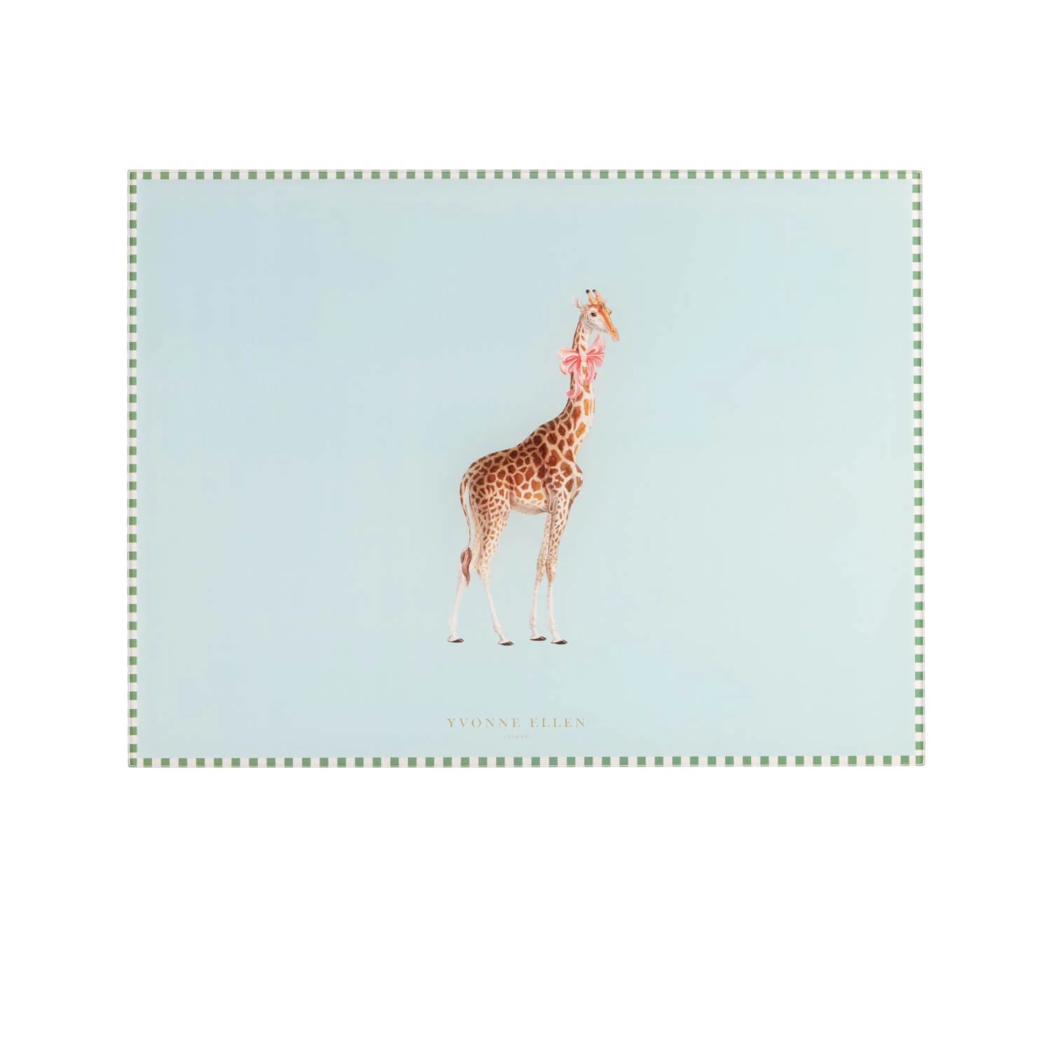 Yvonne Ellen Glass Worktop Saver Glass - Giraffe