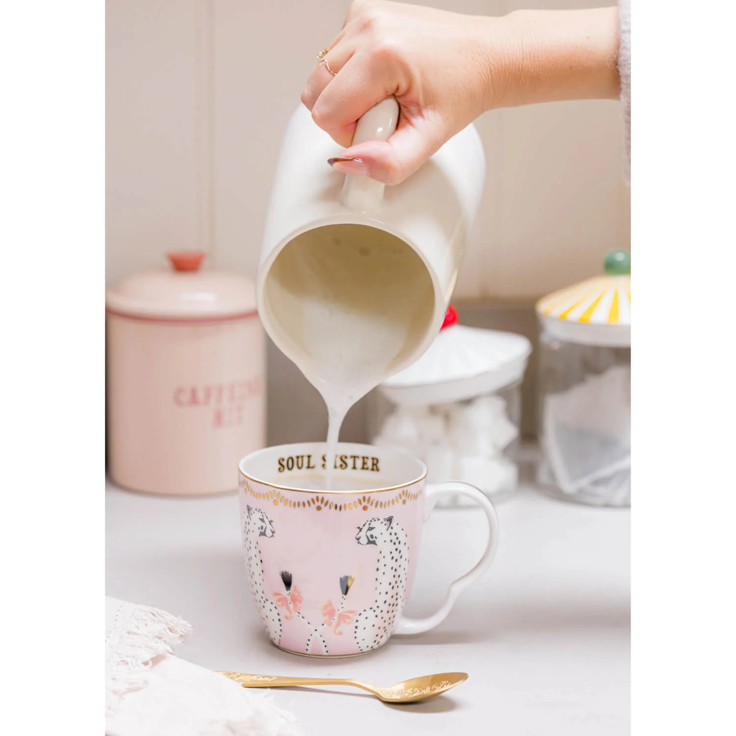 Yvonne Ellen Large Bone China Mug - Soul Sister - Image 5
