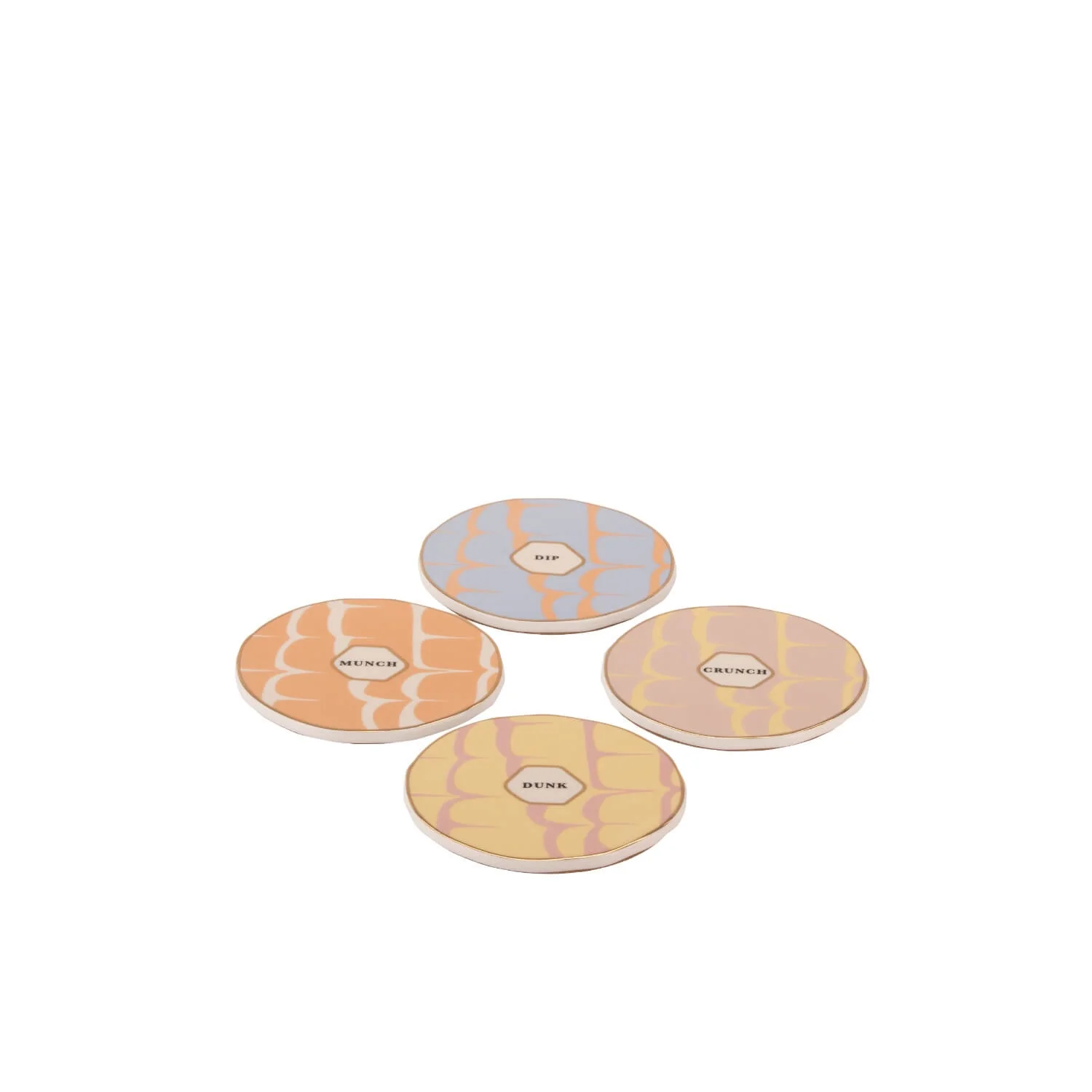 Yvonne Ellen Party Ring Coasters - Set Of Four - Image 2