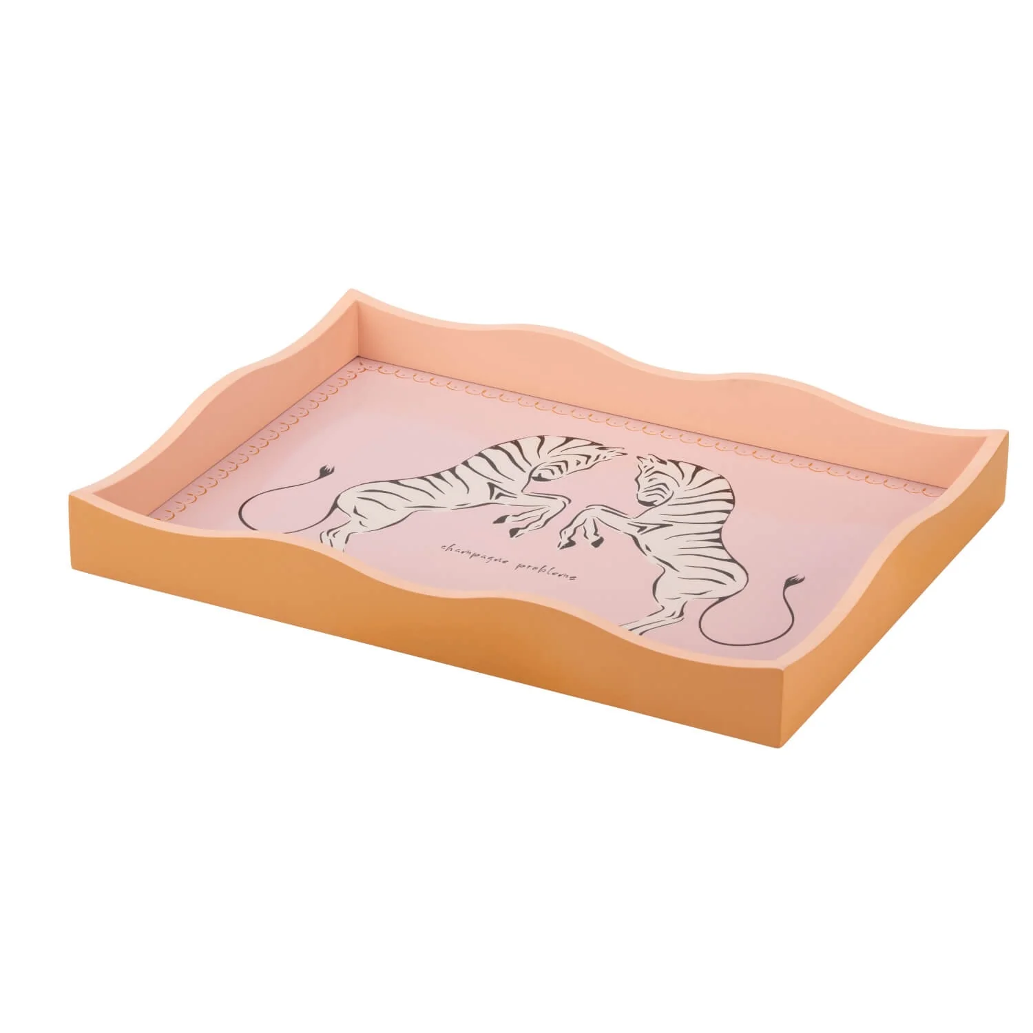 Yvonne Ellen Rectangular Serving Tray - Zebra