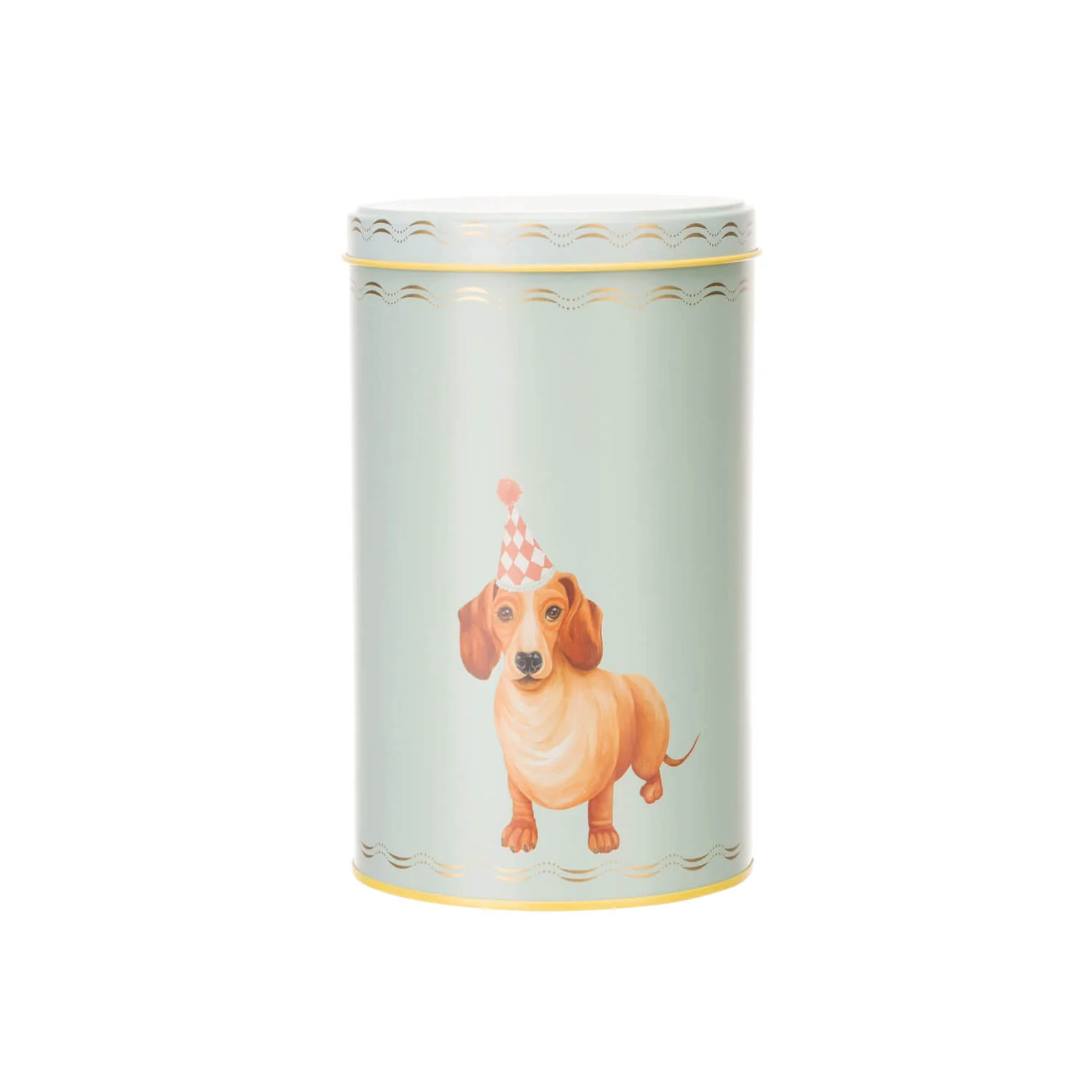 Yvonne Ellen Set Of 3 Cylinder Storage Tins - Sausage Doggie, Mousey & Pussy - Image 4