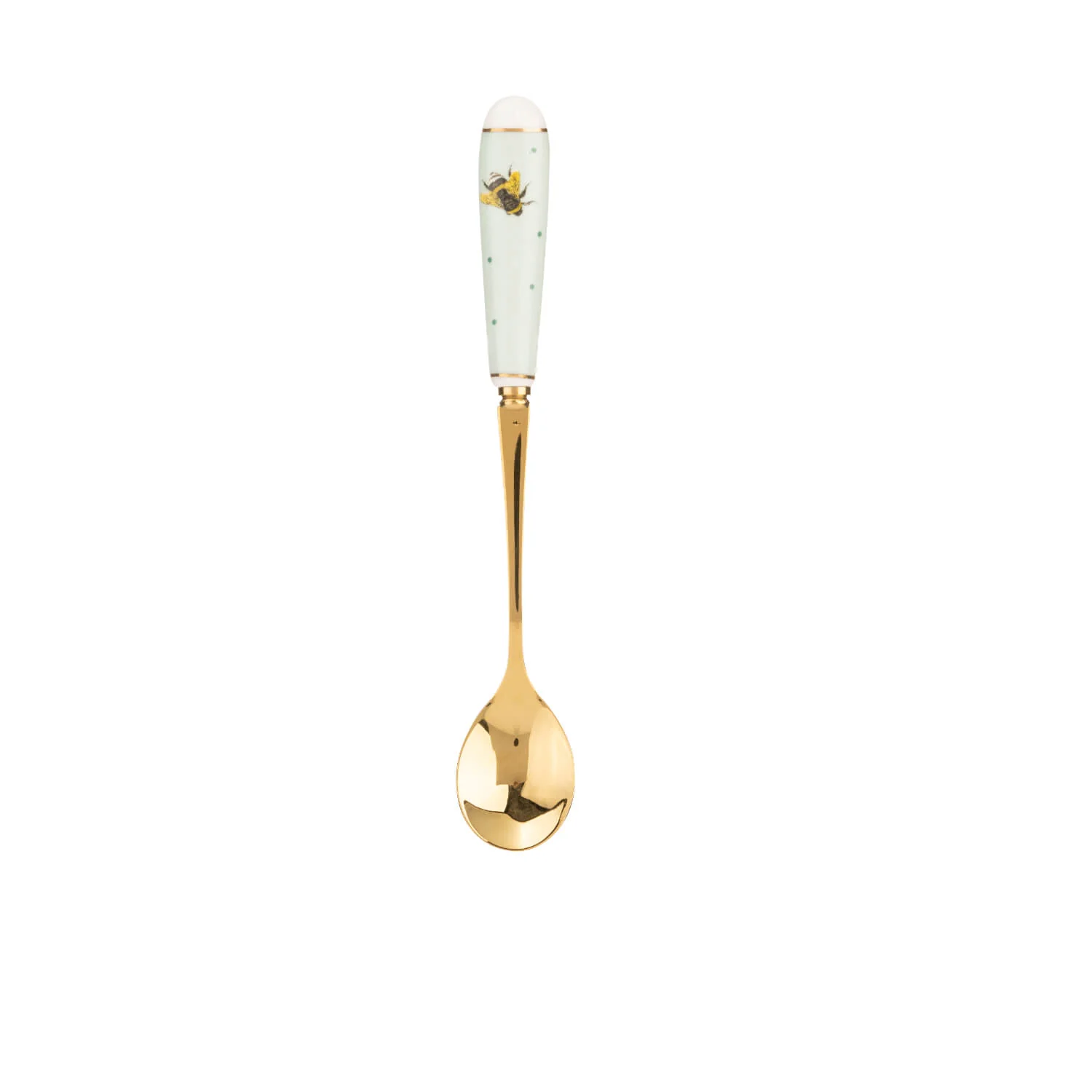 Yvonne Ellen Set of 4 Teaspoons With China Handles - Bee - Image 3