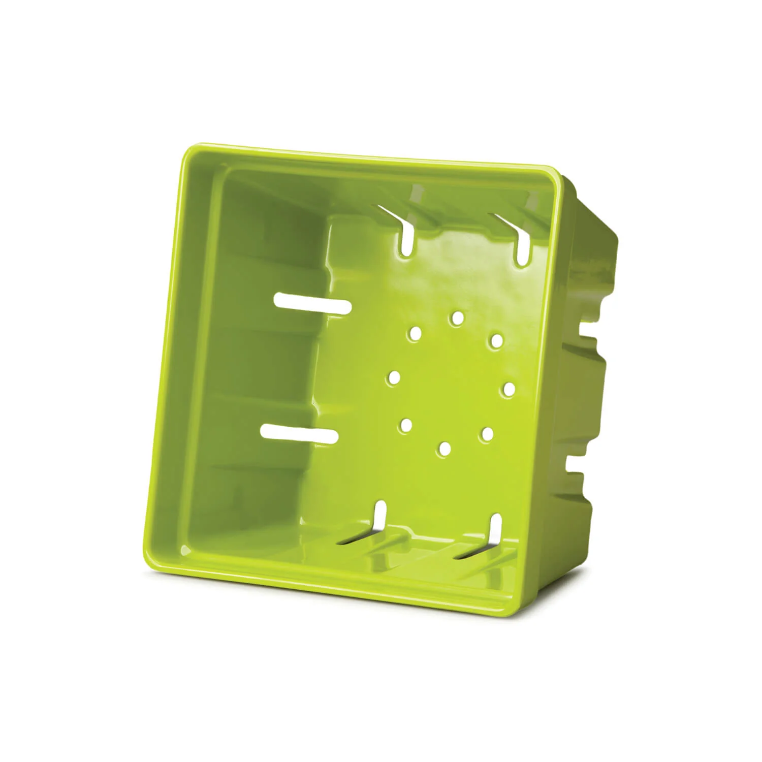 Zeal 15cm Melamine Berry Box & Colander - Lime - Image 2