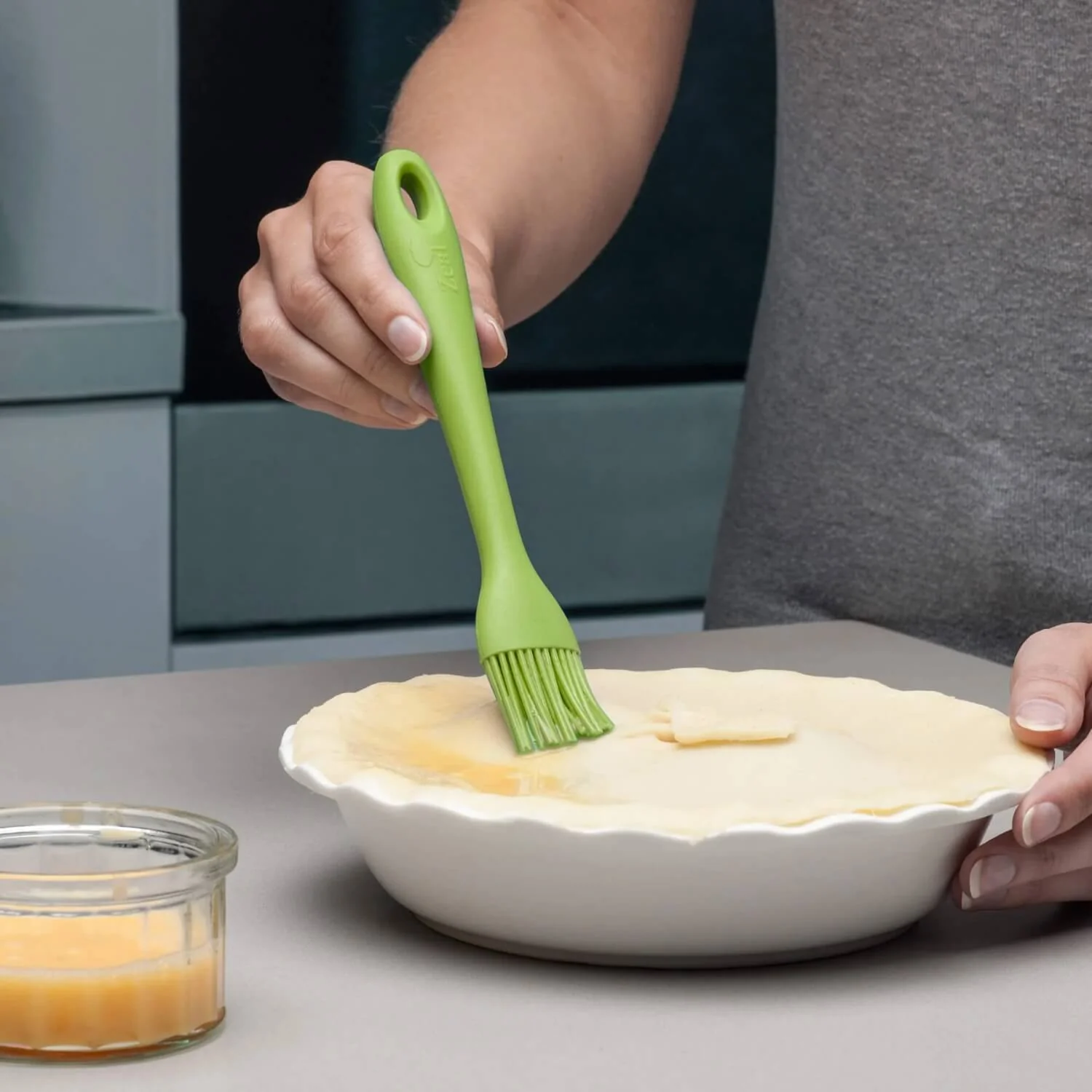 Zeal Silicone Pastry Brush - Neon Lime - Image 2