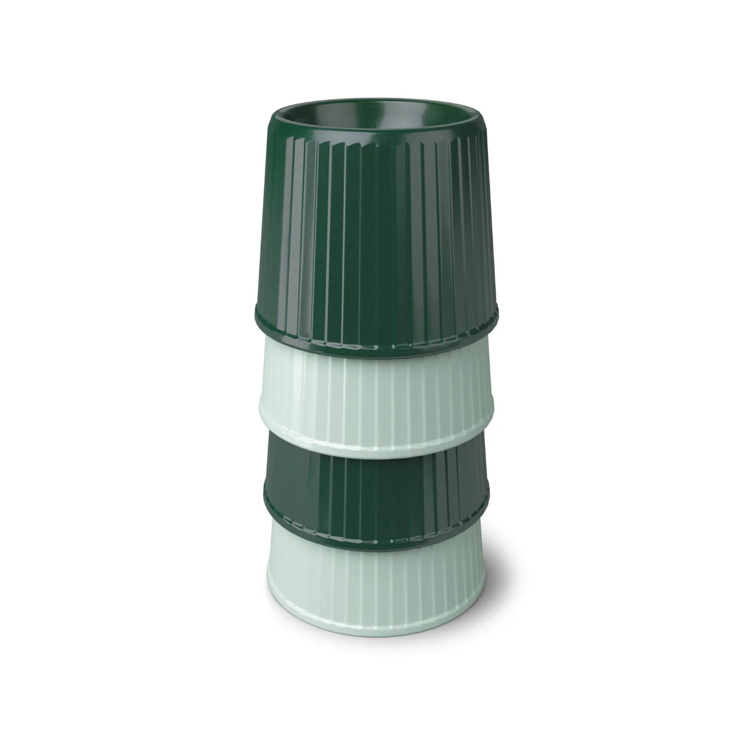 Zeal Stacking Melamine Egg Cup - Forest Green - Image 2