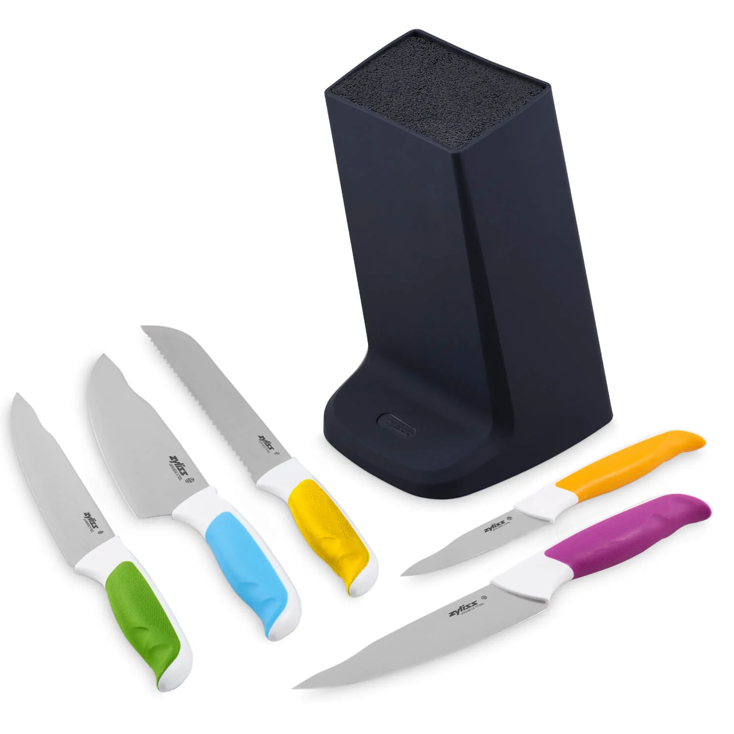 Zyliss Comfort 5 Piece Kitchen Knife Block Set - Image 3