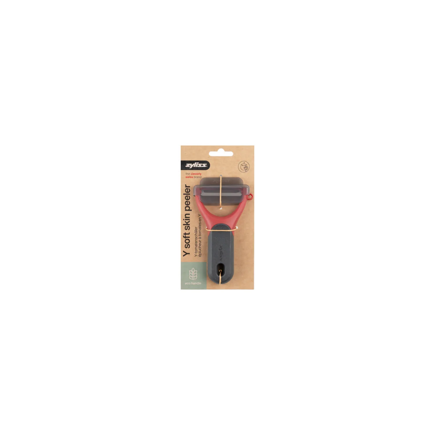 Zyliss Eco Handle Y Soft Skin Peeler - Red - Image 11