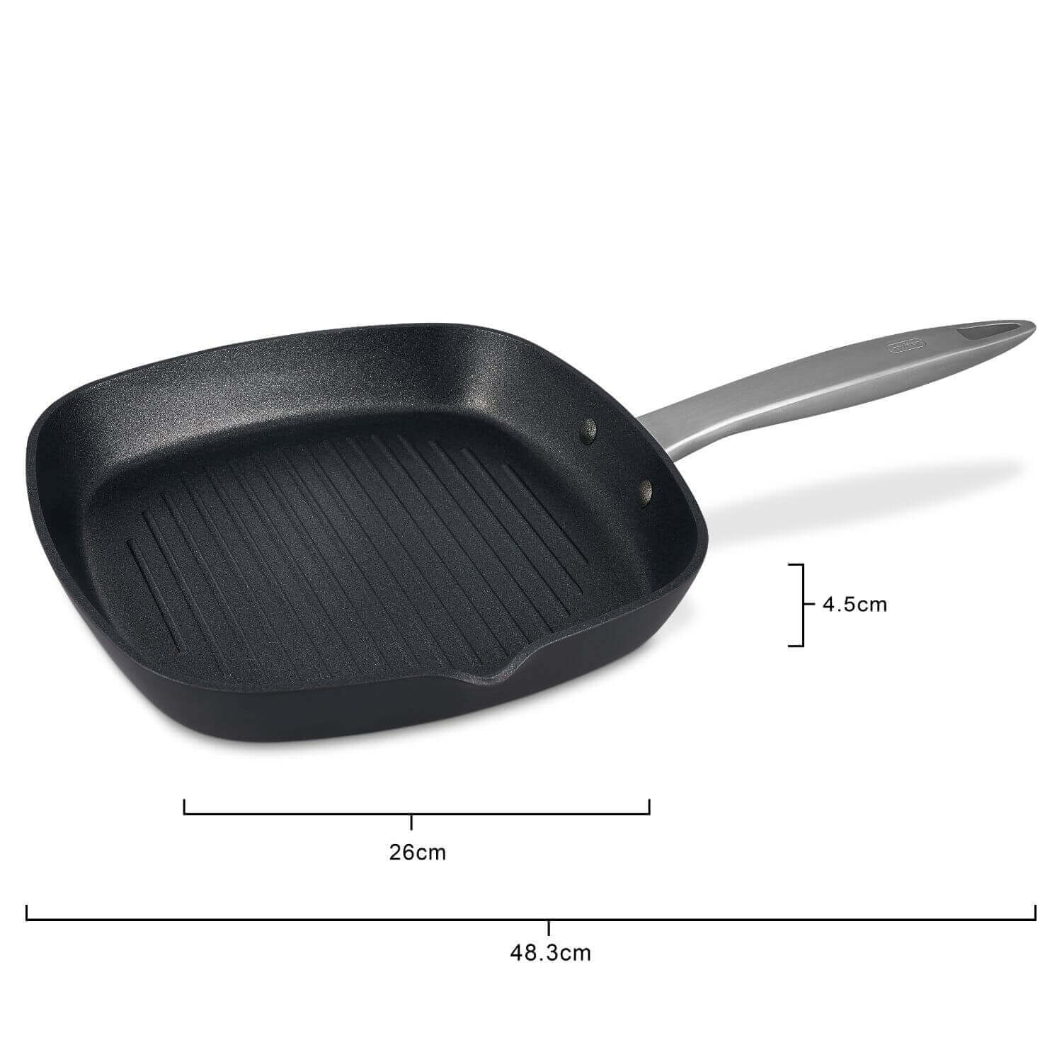 Zyliss Ultimate Pro Non-Stick Grill Pan - 26cm - Image 4