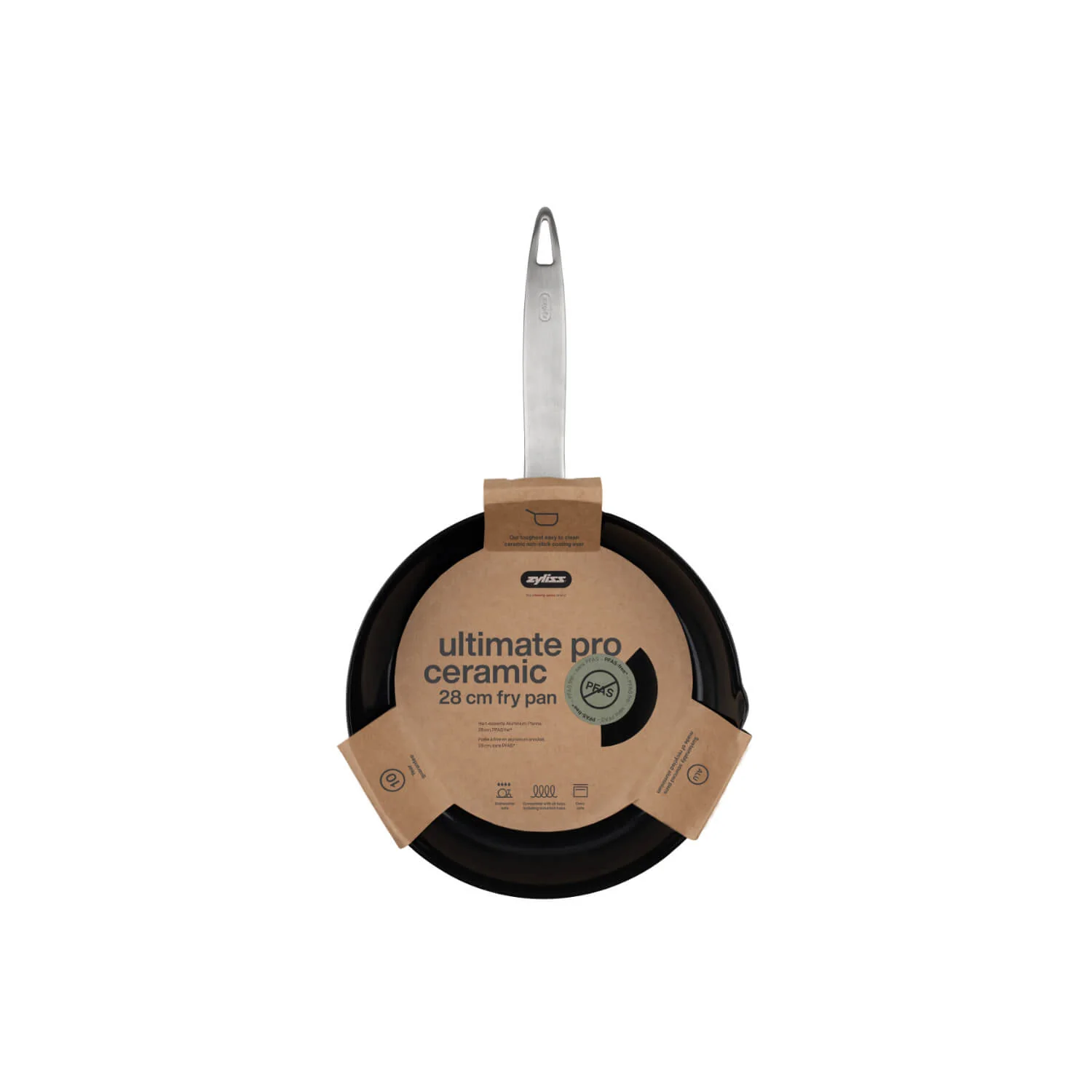 Zyliss Ultimate Pro 28cm Ceramic Non-Stick Frying Pan - Image 5